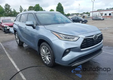 2021 Toyota Highlander Platinum из США, поврежденный, VIN 5TDFZRBH7MS109534